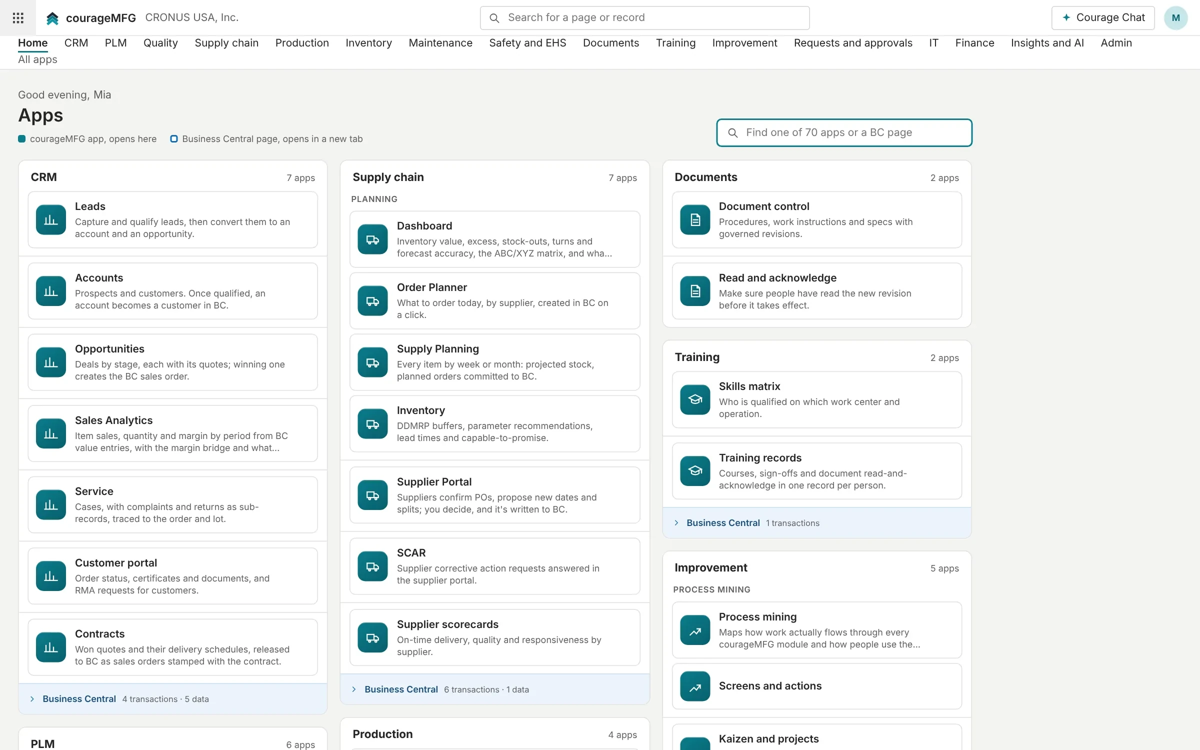 Every department in one app.